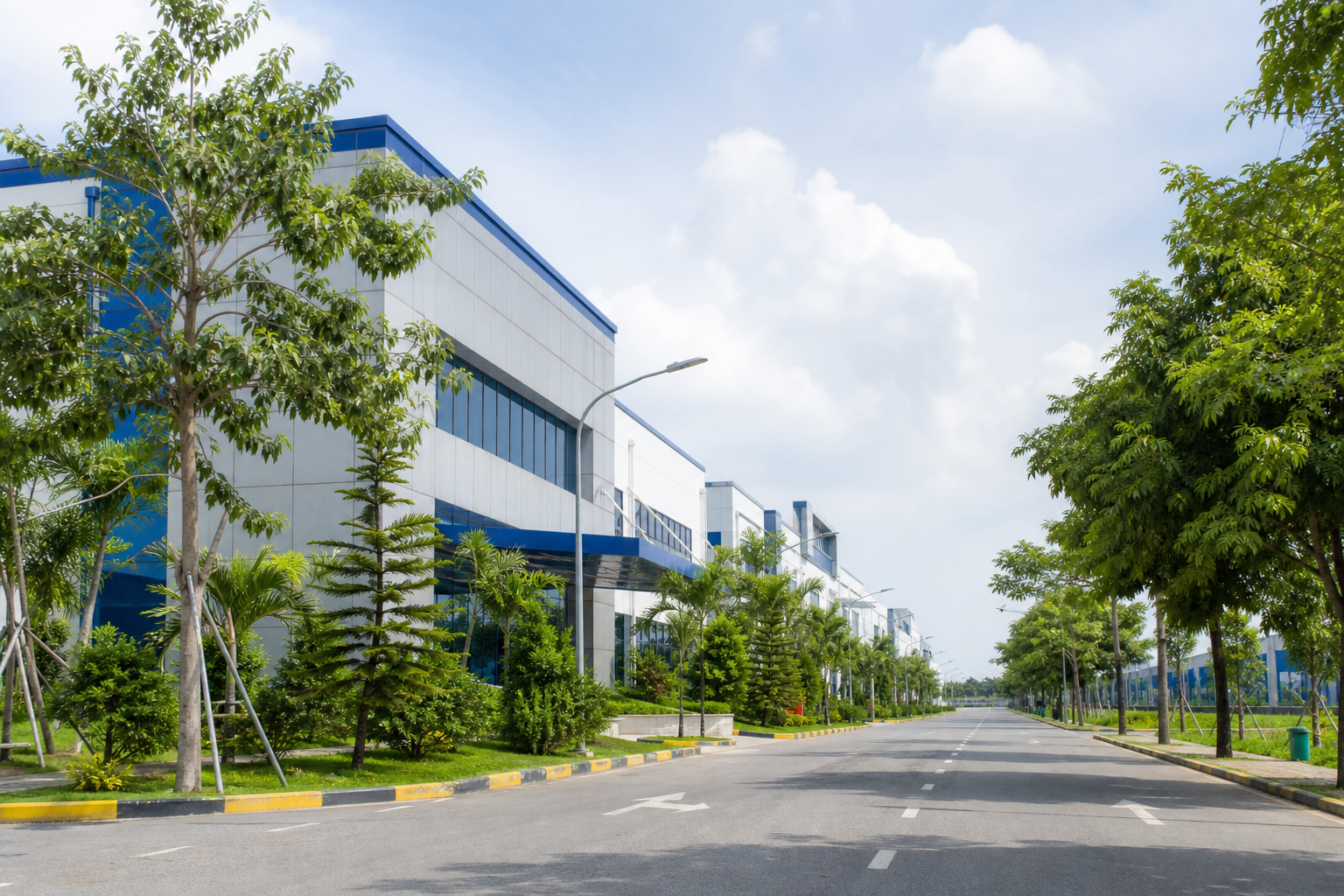 khu công nghiệp xanh