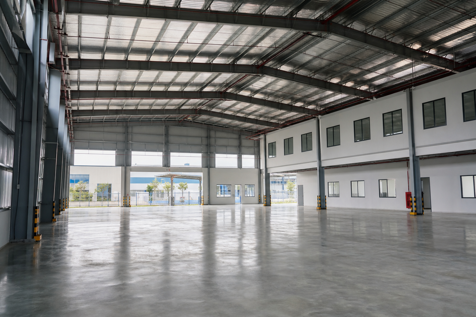 tải trọng sàn nhà xưởng